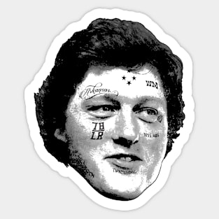Clintat Sticker